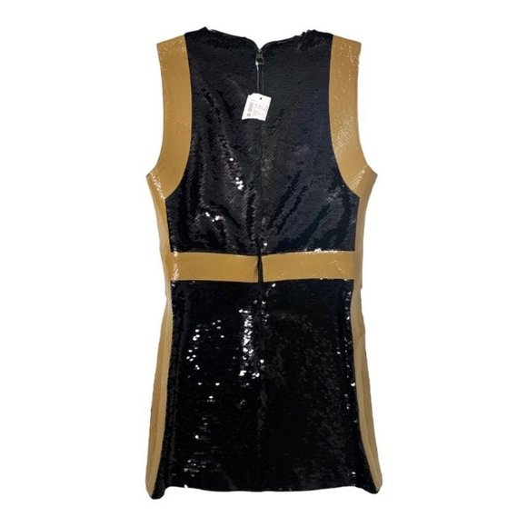 Authentic Burberry Oana Tape-Trimmed Sequin Dress - Picture 5 of 15